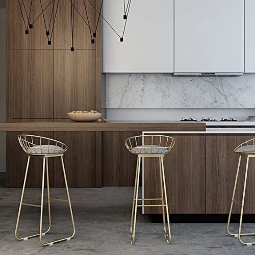 Ghế Decor inox mạ vàng - Hình ảnh 5