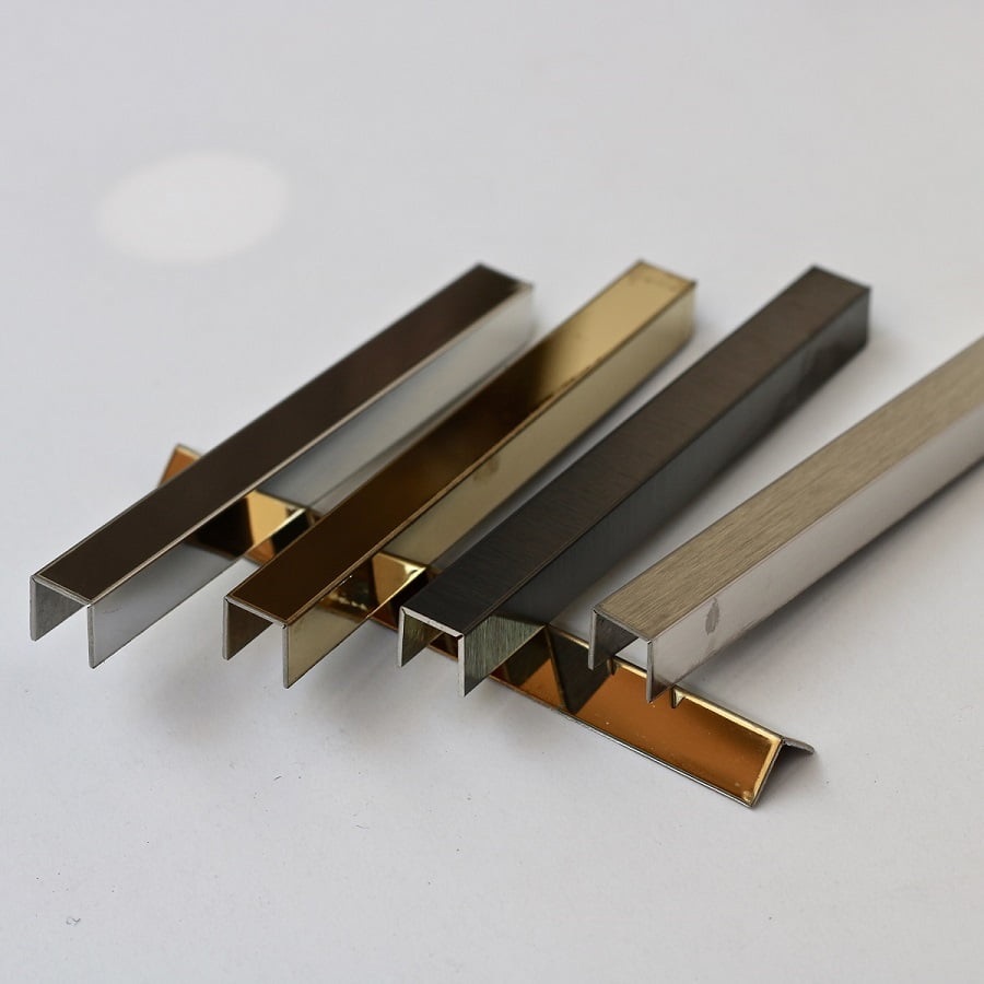 Nẹp chữ U inox mạ màu