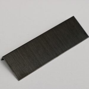 nẹp inox chữ L đen xước