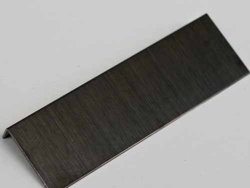nẹp inox chữ L đen xước