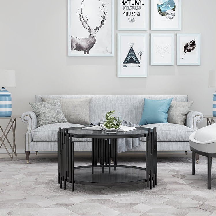 Bàn trà inox hiện đại