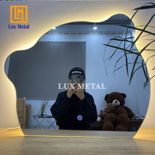 GƯƠNG GẤU ĐÈN LED HẮT HẬU CAO CẤP - Hình ảnh 4
