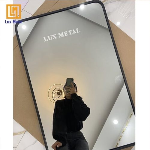 GƯƠNG DECOR CHỮ NHẬT VIỀN HỢP KIM ĐEN - Hình ảnh 6