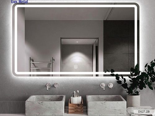 GƯƠNG ĐÈN LED PHUN CÁT CẢM ỨNG