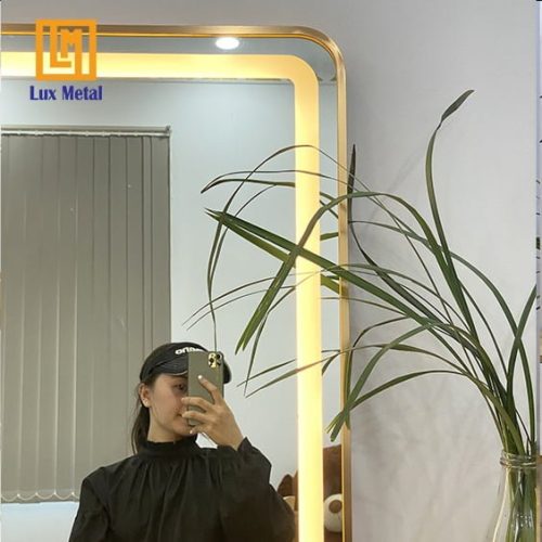 GƯƠNG TRANG TRÍ VIỀN HỢP KIM NHÔM CAO CẤP - Hình ảnh 3