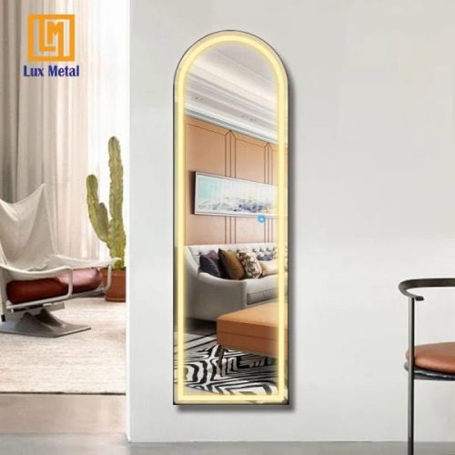 GƯƠNG VIỀN THÉP SƠN TĨNH ĐIỆN CẢM ỨNG - Hình ảnh 2
