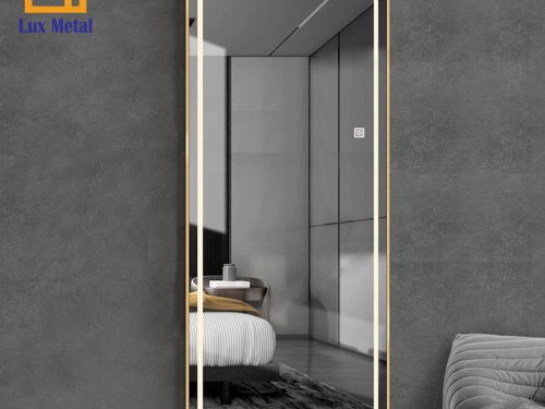 GƯƠNG TOÀN THÂN LED VIỀN HỢP KIM SANG TRỌNG