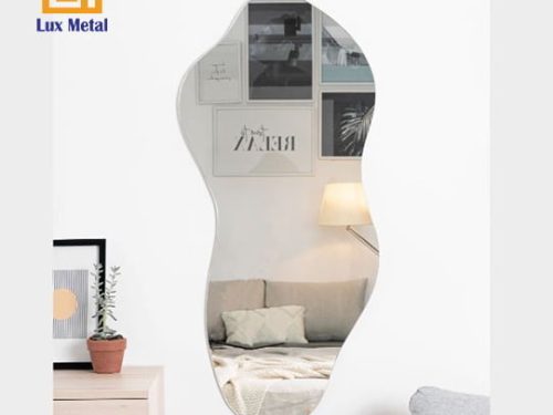 GƯƠNG SOI TOÀN THÂN VIỀN TRẦN HÌNH HẠT ĐẬU