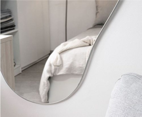 GƯƠNG SOI TOÀN THÂN VIỀN TRẦN HÌNH HẠT ĐẬU - Hình ảnh 3