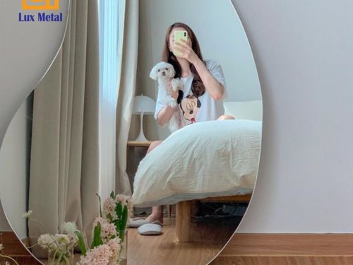 GƯƠNG SOI TOÀN THÂN HÌNH QUẢ XOÀI VIỀN TRẦN
