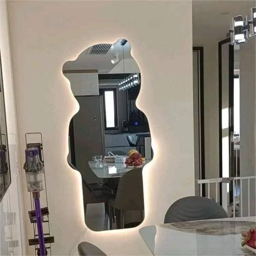 GƯƠNG GẤU SOI TOÀN THÂN ĐÈN LED HẮT - Hình ảnh 2