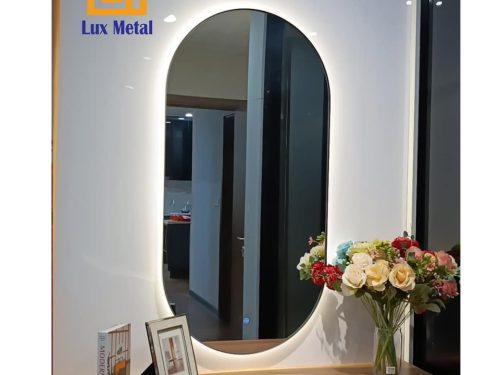 GƯƠNG SOI CON NHỘNG VIỀN TRẦN LED HẮT