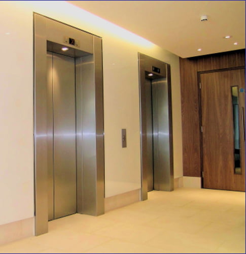 Tấm inox trắng gương Tấm inox trắng gương dùng trang trí thang máy