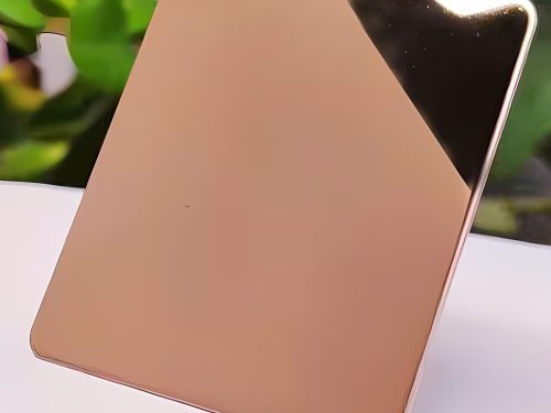 Tấm inox vàng hồng