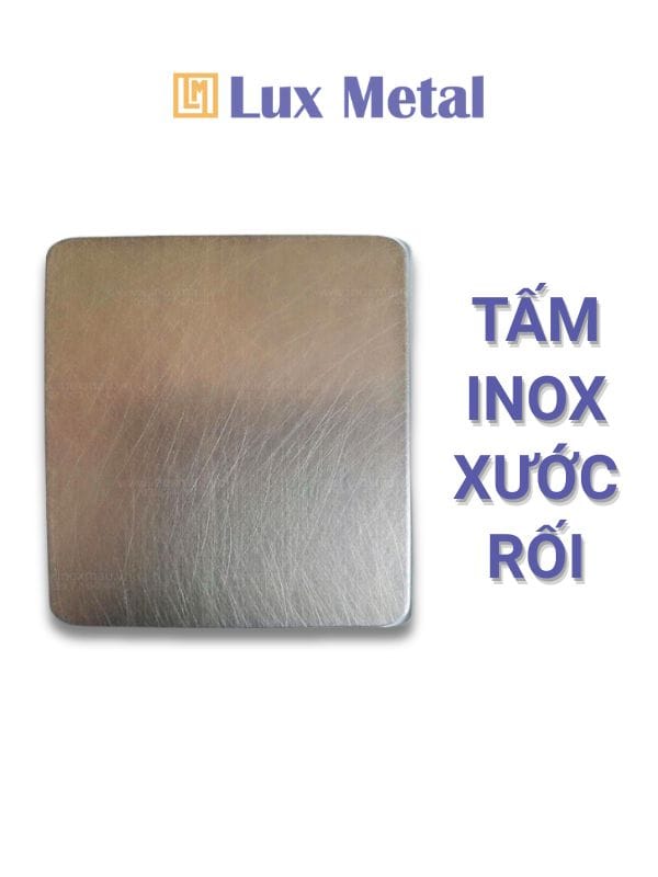 Tấm Inox xước rối